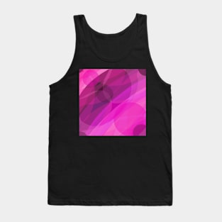 Pink magenta abstract Tank Top